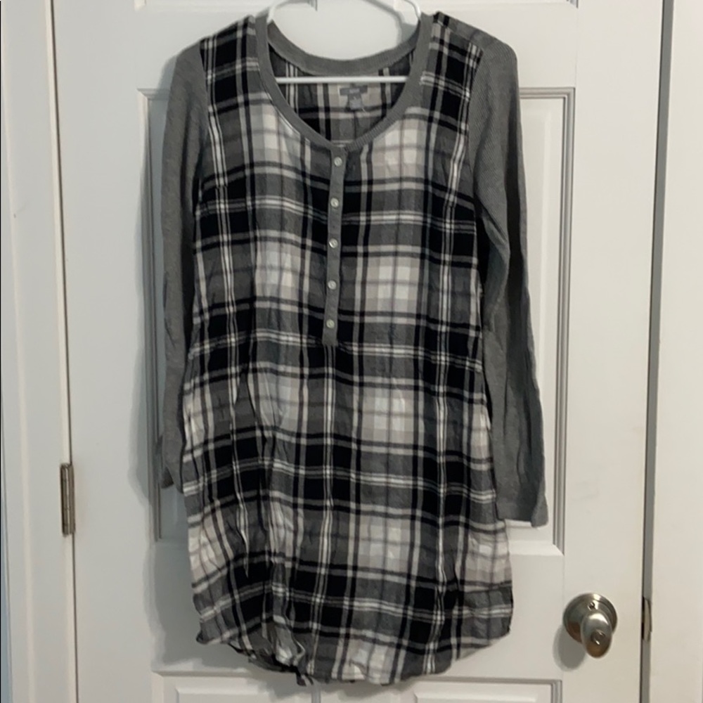 Aerie plaid sleep dress